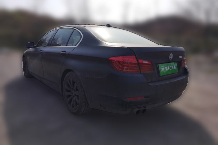 Used BMW 5 Series 2014 520Li Elegant Model Rear Left 45 Deg