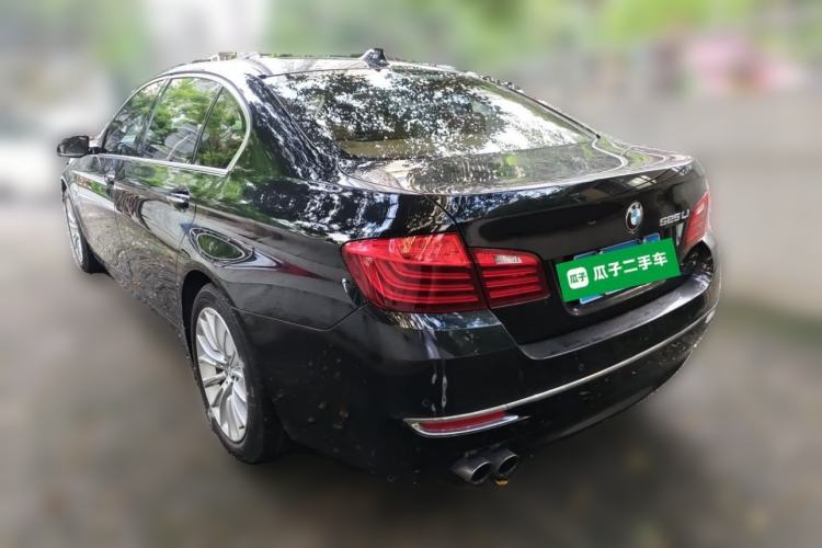 Used BMW 5 Series 2014 525Li Luxury Design Package Rear Left 45 Deg