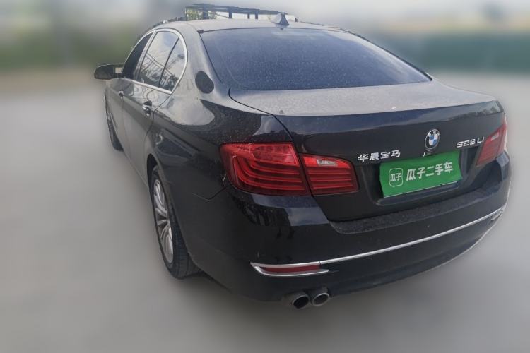 Used BMW 5 Series 2014 528Li Luxury Design Package Rear Left 45 Deg