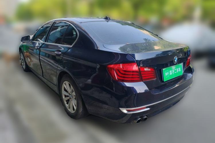 Used BMW 5 Series 2014 520i Elegant Edition Rear Left 45 Deg