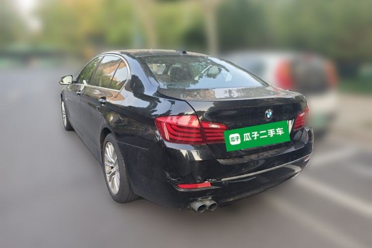 Used BMW 5 Series 2014 525Li Luxury Design Package Rear Left 45 Deg