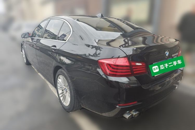 Used BMW 5 Series 2014 525Li Leading Model Rear Left 45 Deg