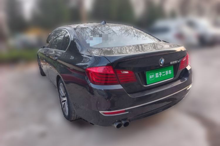 Used BMW 5 Series 2014 525Li Luxury Design Package Rear Left 45 Deg