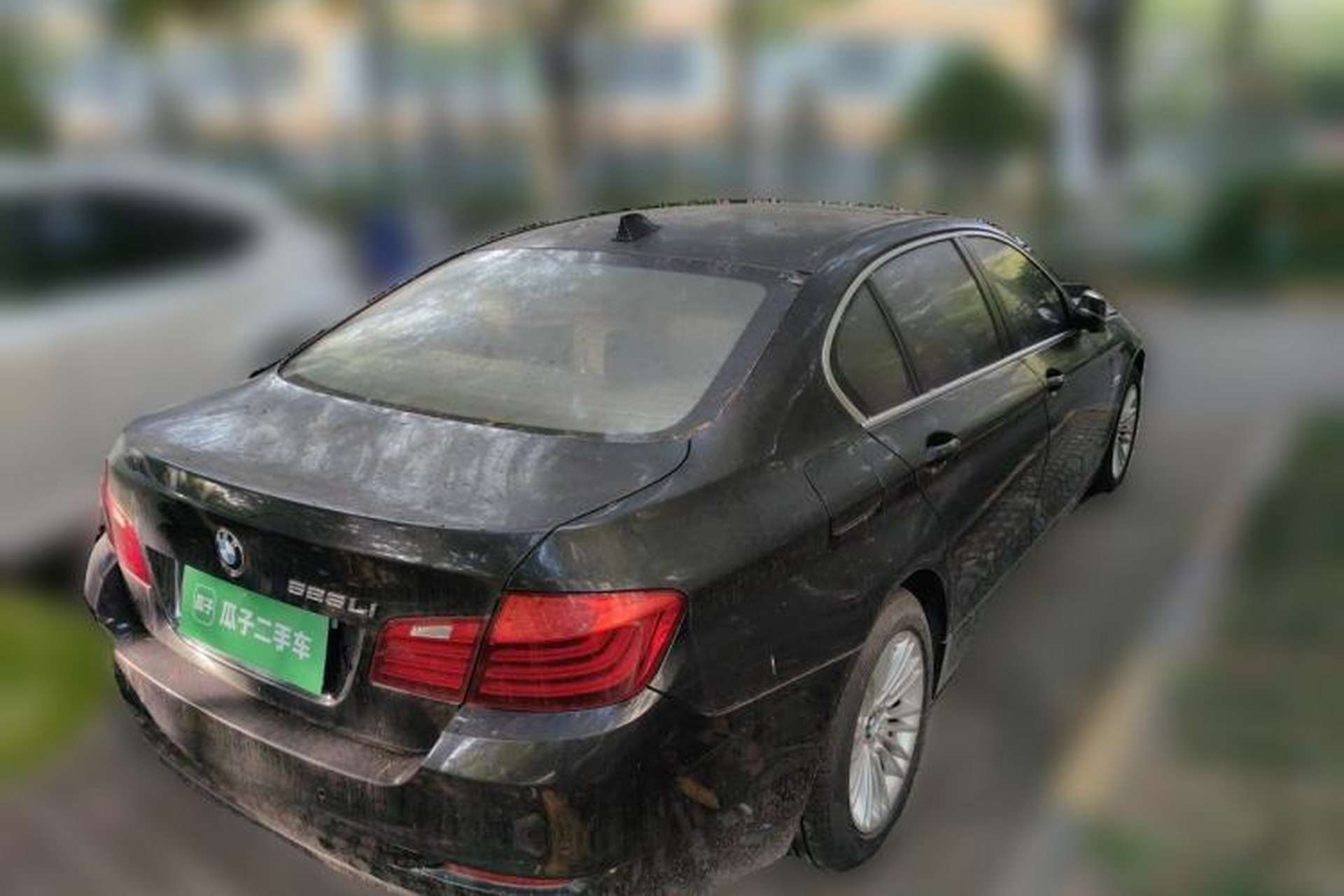 Used BMW 5 Series 2014 525Li Leading Model Rear Right 45 Deg