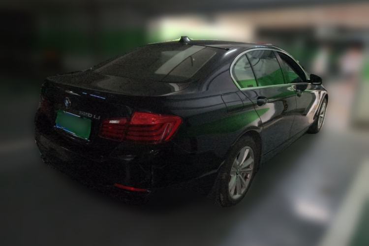 Used BMW 5 Series 2014 520Li Elegant Model Rear Right 45 Deg