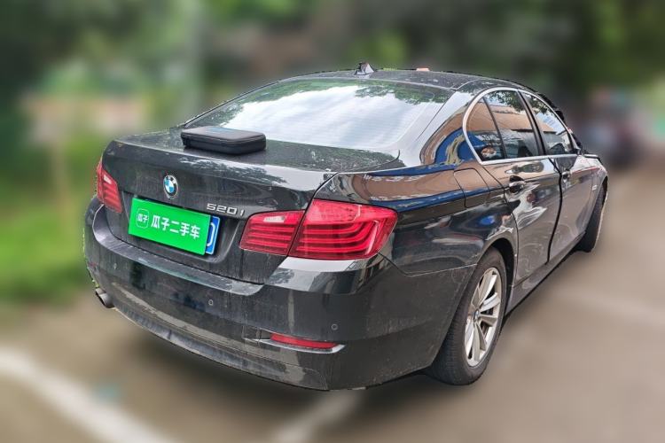 Used BMW 5 Series 2014 520i Elegant Edition Rear Right 45 Deg