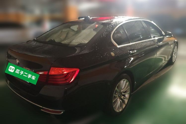 Used BMW 5 Series 2014 525Li Luxury Design Package Rear Right 45 Deg
