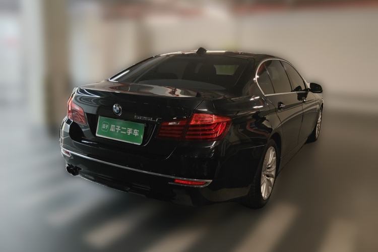 Used BMW 5 Series 2014 525Li Luxury Design Package Rear Right 45 Deg