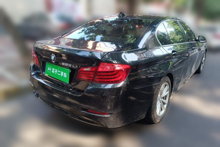 Used BMW 5 Series 2014 520Li Elegant Model Rear Right 45 Deg