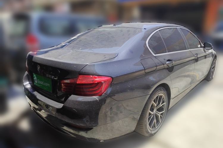Used BMW 5 Series 2014 525Li Leading Model Rear Right 45 Deg