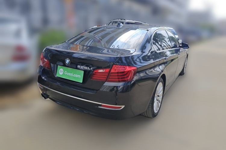 Used BMW 5 Series 2014 535Li Luxury Design Package Rear Right 45 Deg
