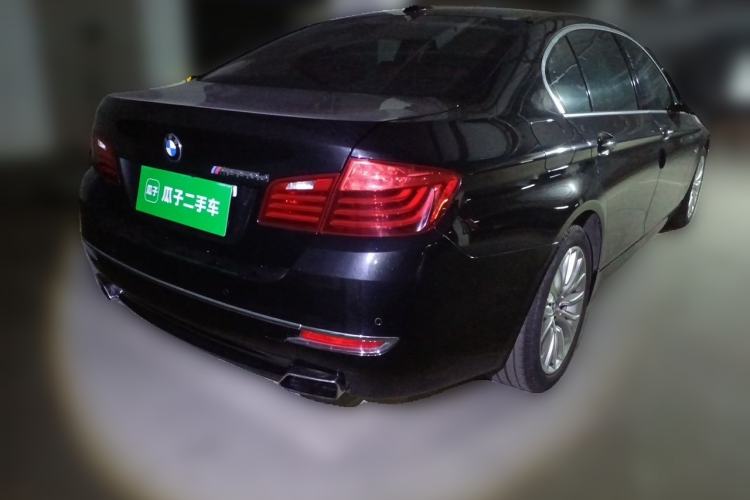 Used BMW 5 Series 2014 525Li Luxury Design Package Rear Right 45 Deg