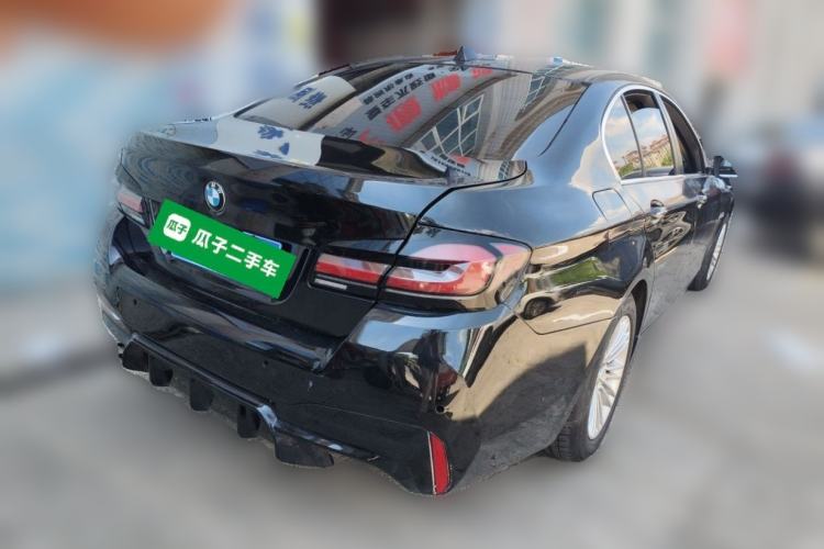 Used BMW 5 Series 2014 520i Elegant Edition Rear Right 45 Deg