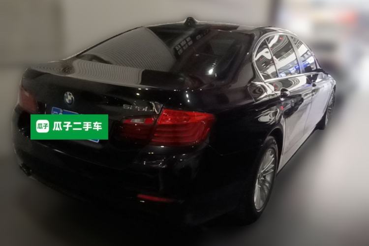 Used BMW 5 Series 2014 525Li Leading Model Rear Right 45 Deg