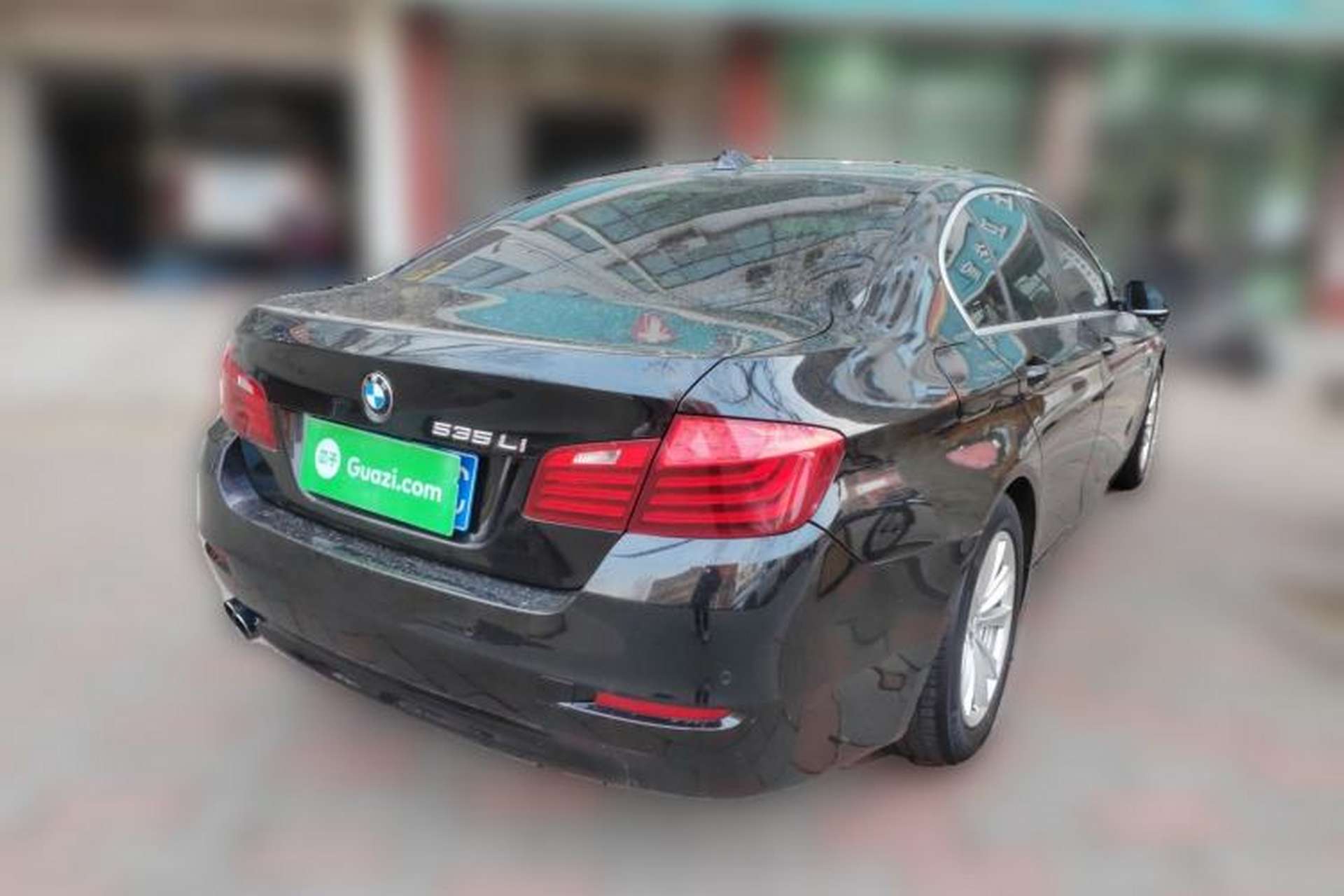 Used BMW 5 Series 2014 520i Elegant Edition Rear Right 45 Deg