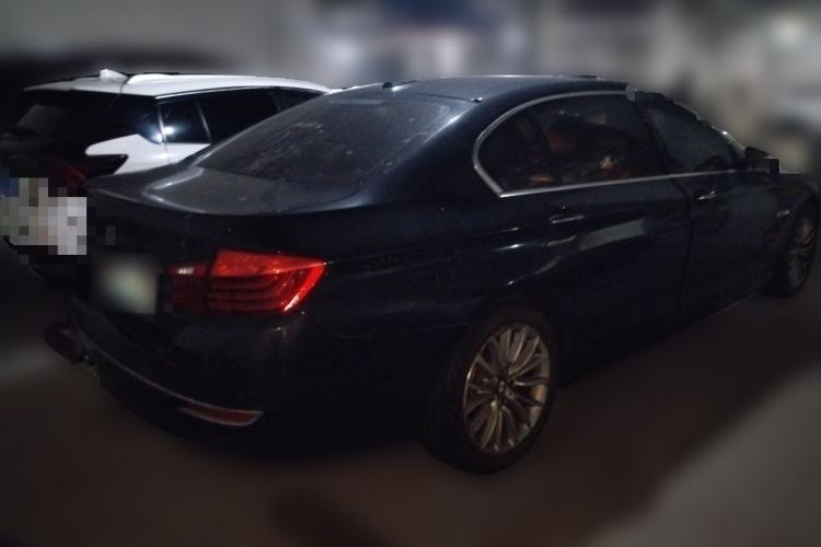 Used BMW 5 Series 2014 525Li Luxury Design Package Rear Right 45 Deg