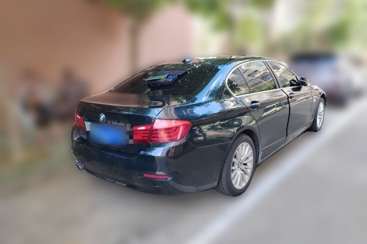 Used BMW 5 Series 2014 525Li Leading Model Rear Right 45 Deg