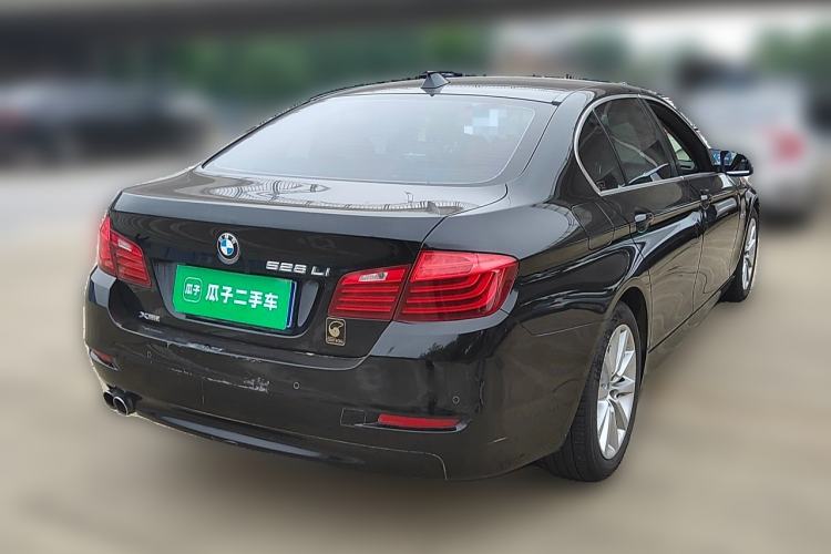 Used BMW 5 Series 2014 528Li xDrive Luxury Design Package Rear Right 45 Deg