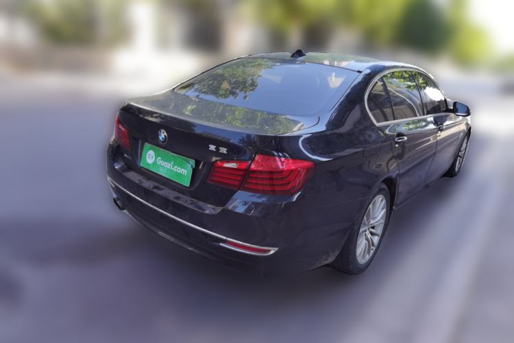 Used BMW 5 Series 2014 525Li Luxury Design Package Rear Right 45 Deg