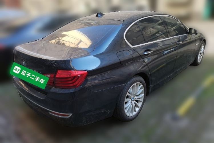 Used BMW 5 Series 2014 525Li Luxury Design Package Rear Right 45 Deg