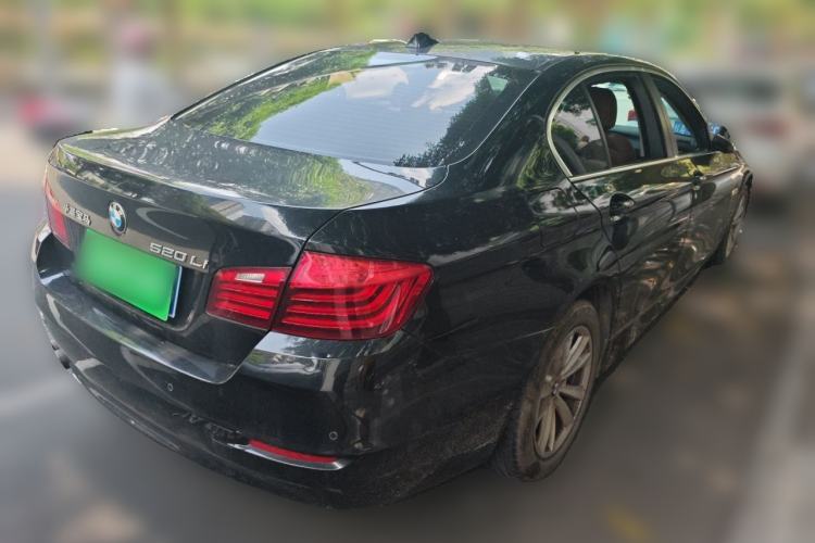 Used BMW 5 Series 2014 520Li Elegant Model Rear Right 45 Deg
