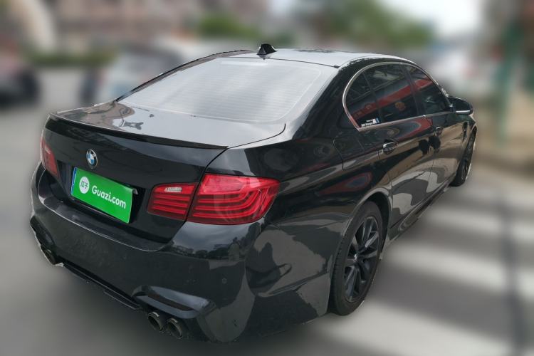 Used BMW 5 Series 2014 530Li Leading Model Rear Right 45 Deg