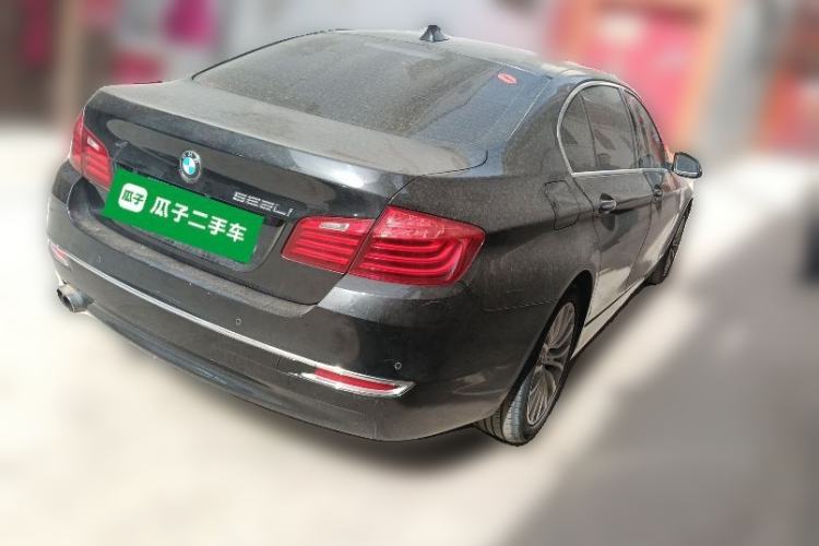 Used BMW 5 Series 2014 525Li Luxury Design Package Rear Right 45 Deg