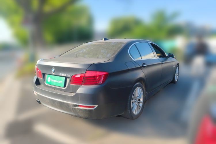 Used BMW 5 Series 2014 525Li Luxury Design Package Rear Right 45 Deg