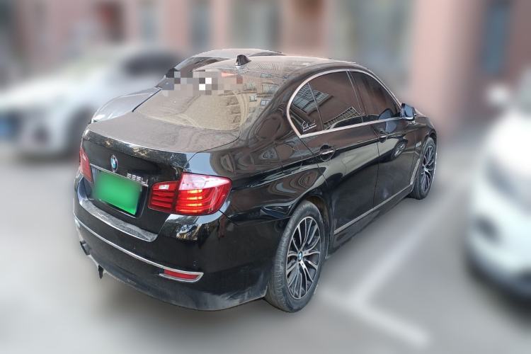 Used BMW 5 Series 2014 525Li Leading Model Rear Right 45 Deg