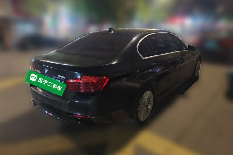 Used BMW 5 Series 2014 525Li Leading Model Rear Right 45 Deg