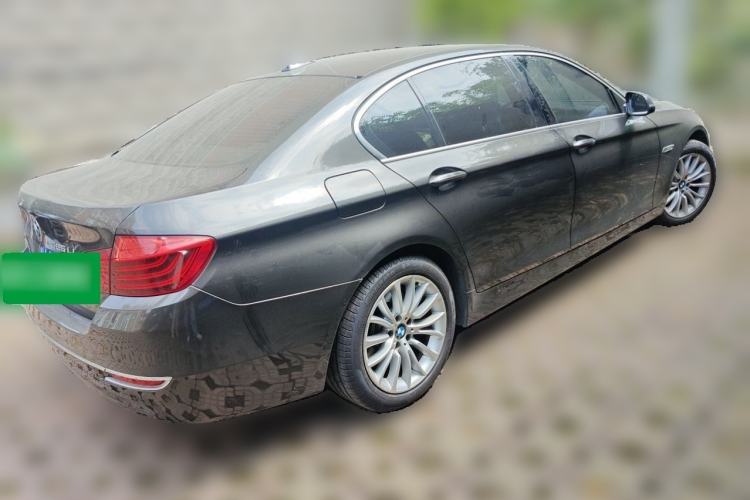 Used BMW 5 Series 2014 525Li Luxury Design Package Rear Right 45 Deg