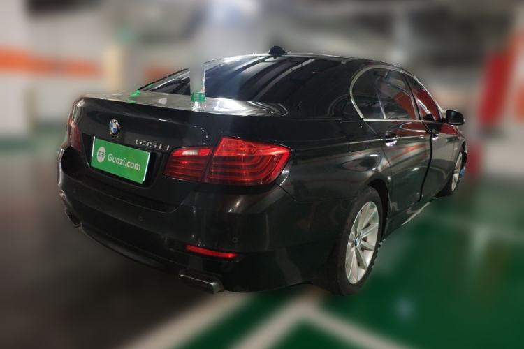 Used BMW 5 Series 2014 535Li Leading Model Rear Right 45 Deg