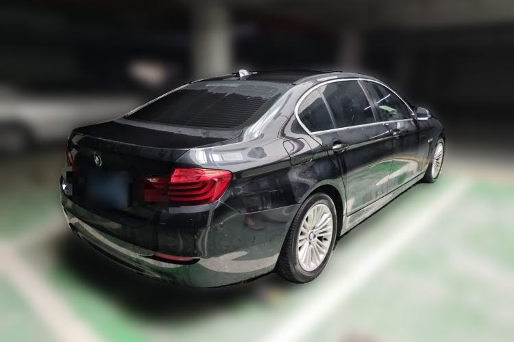 Used BMW 5 Series 2014 525Li Leading Model Rear Right 45 Deg
