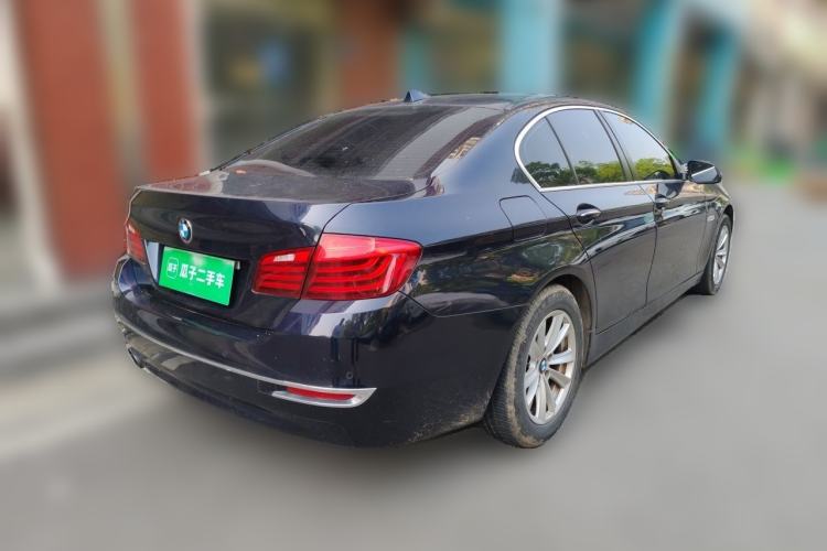 Used BMW 5 Series 2014 520i Elegant Edition Rear Right 45 Deg
