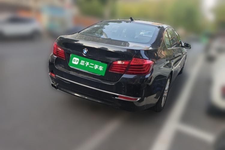 Used BMW 5 Series 2014 525Li Luxury Design Package Rear Right 45 Deg