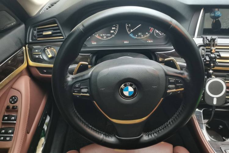 Used BMW 5 Series 2014 535Li Leading Model Steering Wheel