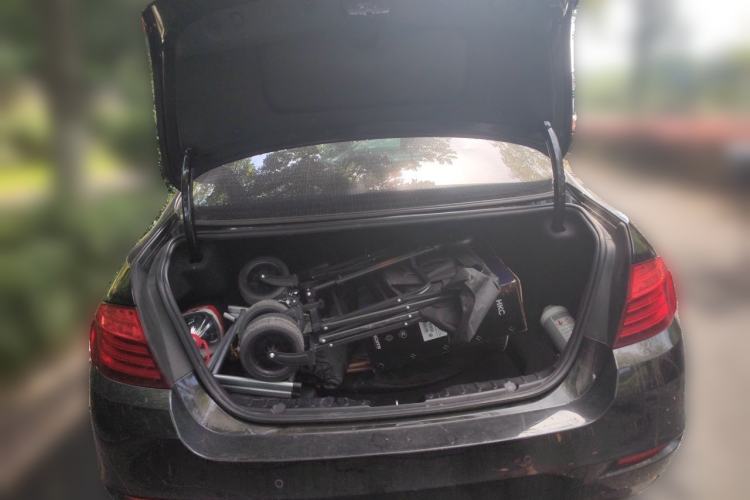 Used BMW 5 Series 2014 525Li Leading Model Trunk