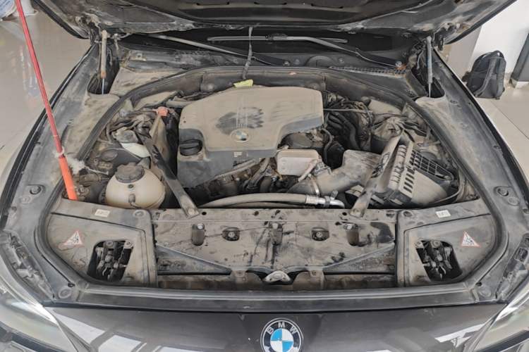 Used BMW 5 Series 2014 520Li Elegant Model Engine Bay