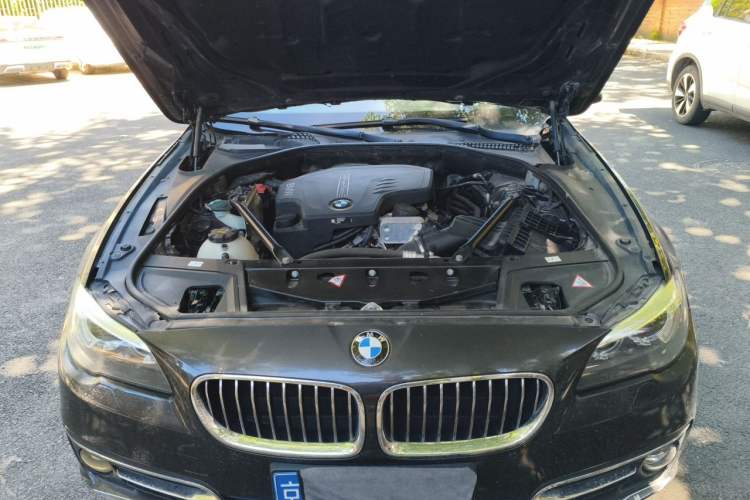 Used BMW 5 Series 2014 525Li Luxury Design Package Engine Bay