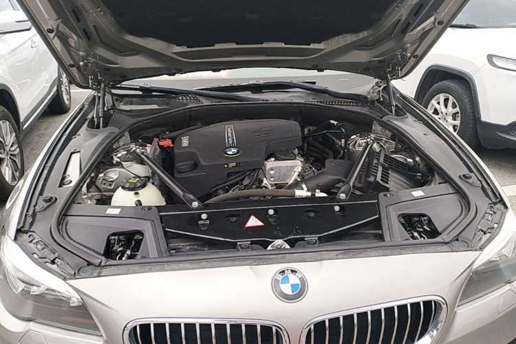 Used BMW 5 Series 2014 520Li Elegant Model Engine Bay