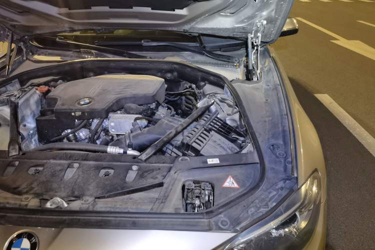 Used BMW 5 Series 2014 520Li Elegant Model Engine Bay Left