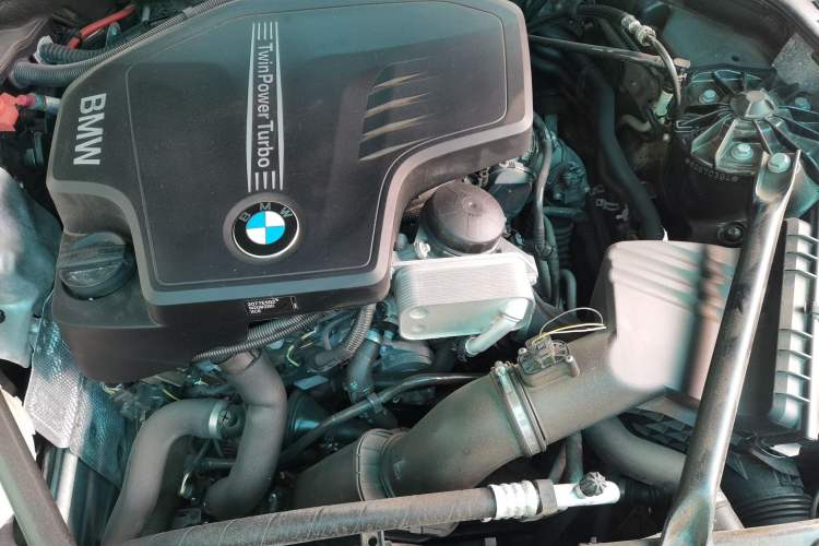 Used BMW 5 Series 2014 520Li Elegant Model Engine Bay