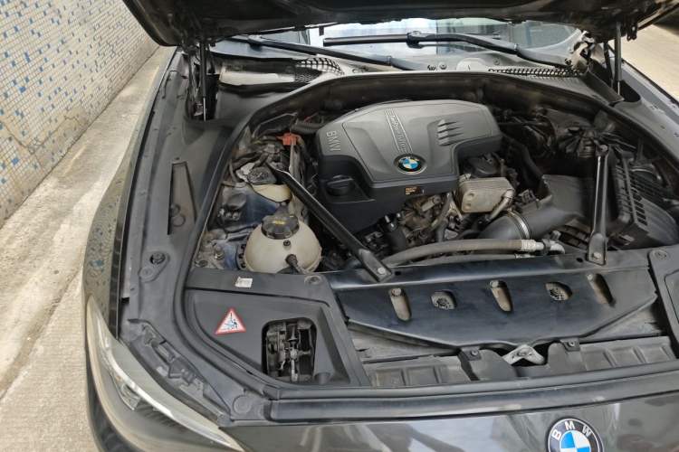 Used BMW 5 Series 2014 525Li Luxury Design Package Engine Bay Right