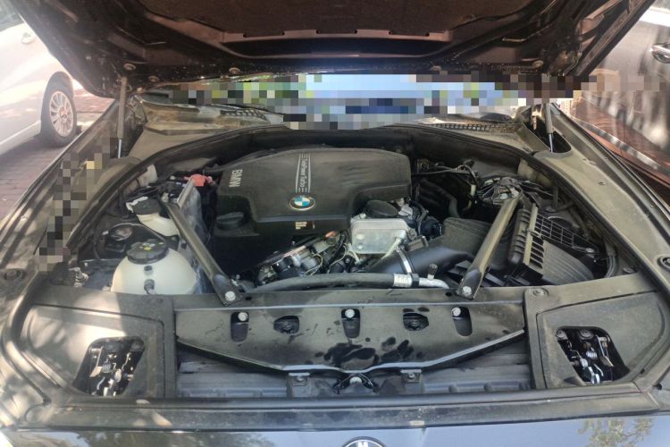 Used BMW 5 Series 2014 520Li Elegant Model Engine Bay