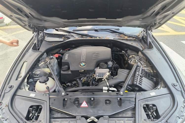 Used BMW 5 Series 2014 520Li Elegant Model Engine Bay