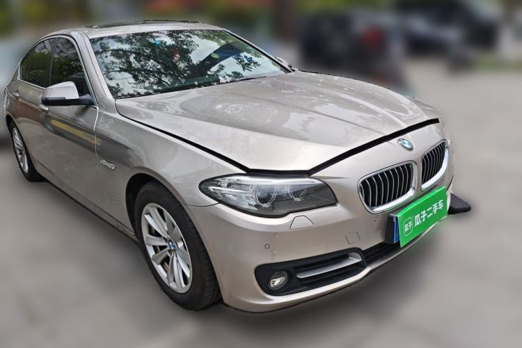 Used BMW 5 Series 2014 520i Elegant Edition Front Right 45 Deg