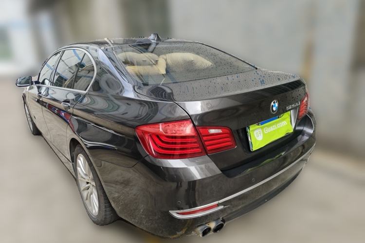 Used BMW 5 Series 2014 525Li Luxury Design Package Rear Left 45 Deg