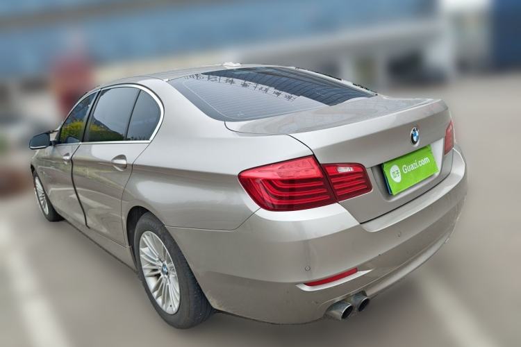 Used BMW 5 Series 2014 525Li Leading Model Rear Left 45 Deg