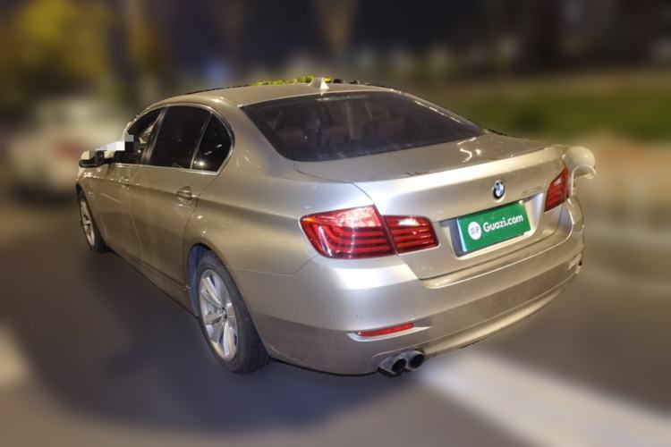 Used BMW 5 Series 2014 520Li Elegant Model Rear Left 45 Deg