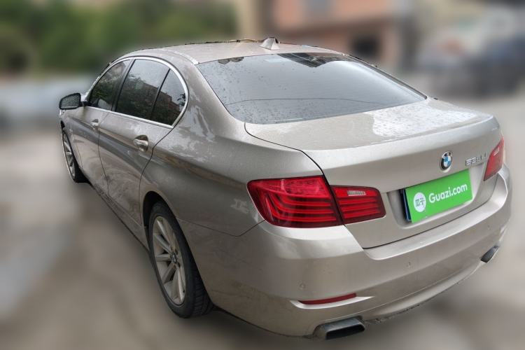 Used BMW 5 Series 2014 535Li Leading Model Rear Left 45 Deg